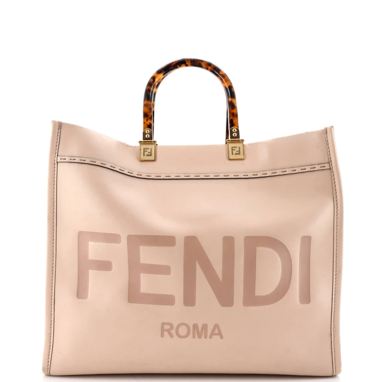 Sunshine Shopper Tote Leather Medium