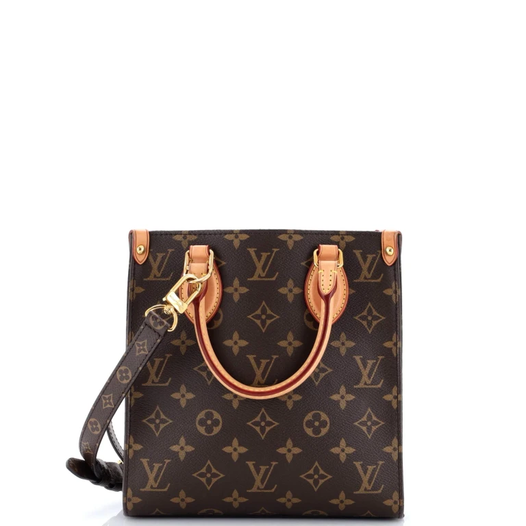 Sac Plat NM Bag Monogram Canvas BB
