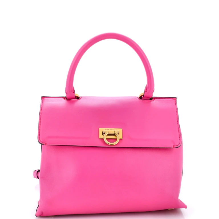 Trifolio Top Handle Bag Leather Small