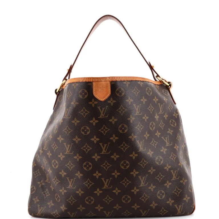 Delightful Handbag Monogram Canvas MM