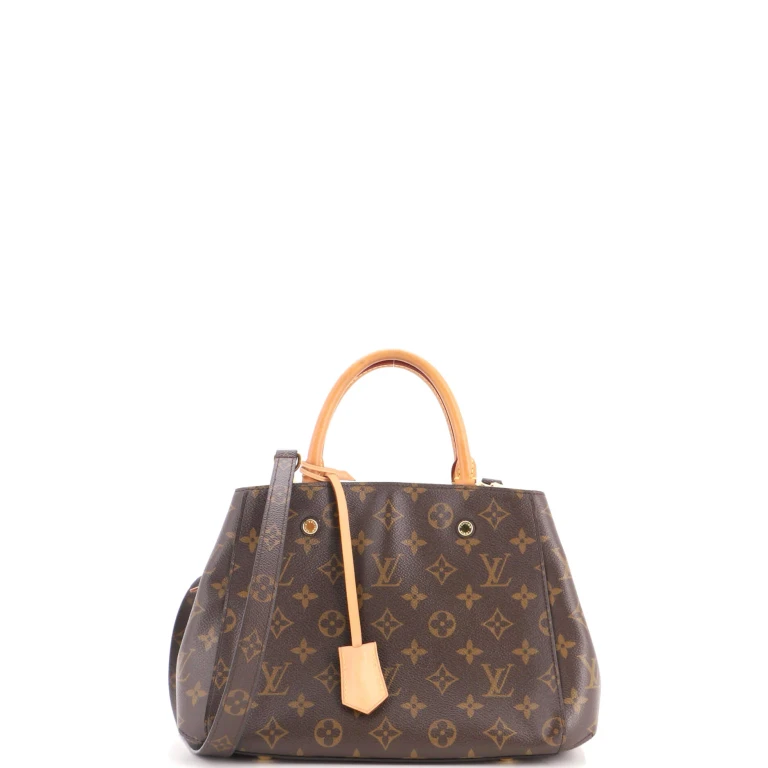 Montaigne Handbag Monogram Canvas BB