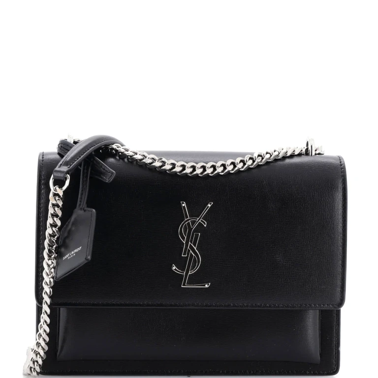 Sunset Crossbody Bag Leather Medium