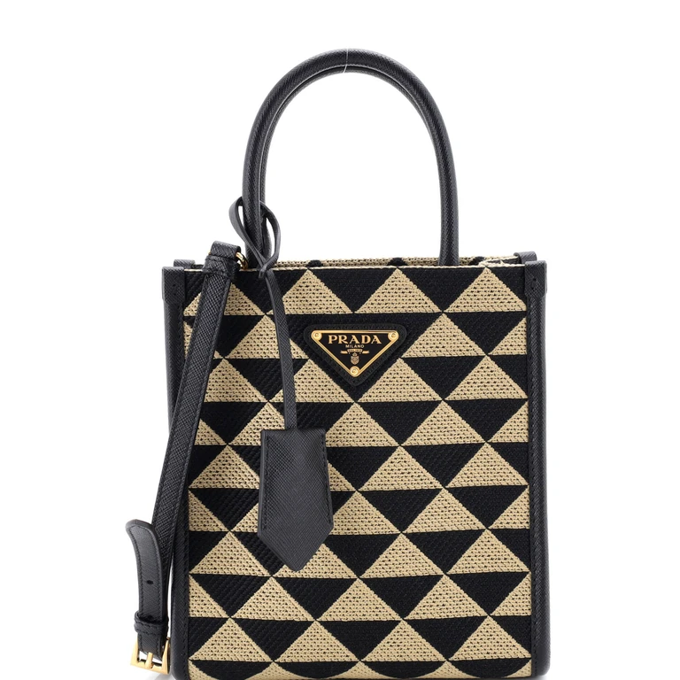 Symbole Shopper Tote Jacquard Mini