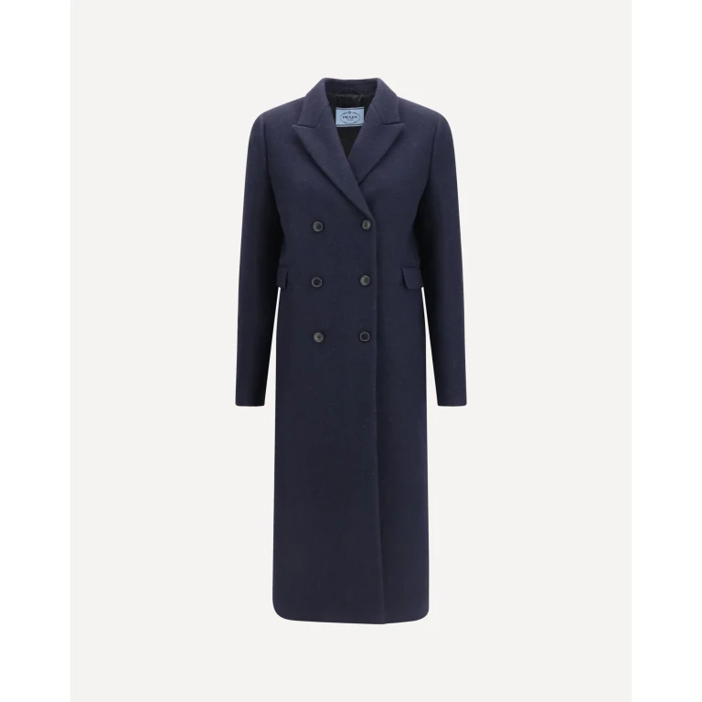 Shetland wool double breasted Coat Female 42