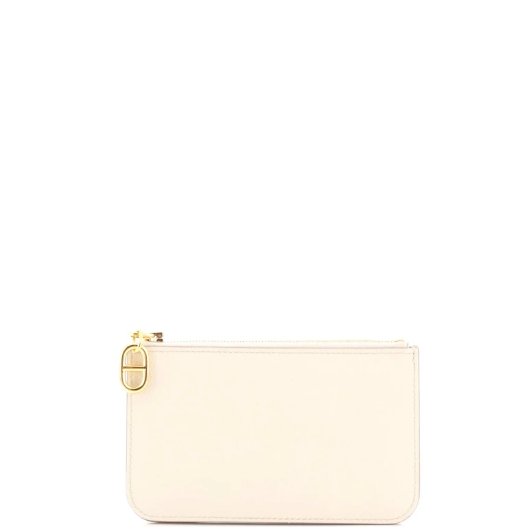 Zipengo Chaine d'Ancre Zip Card Holder Leather
