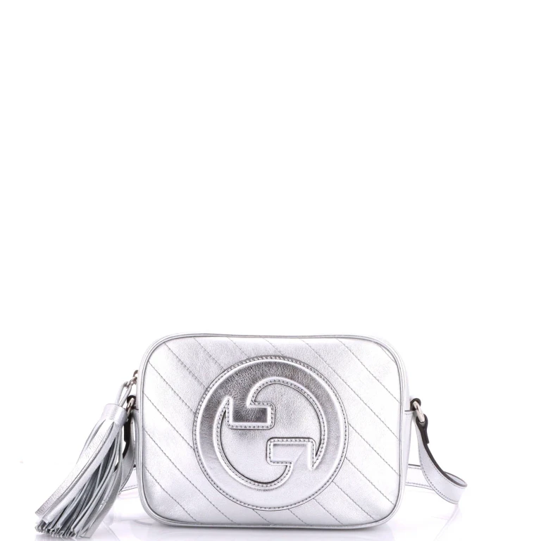 Blondie NM Camera Shoulder Bag Diagonal Quilted Leather Small