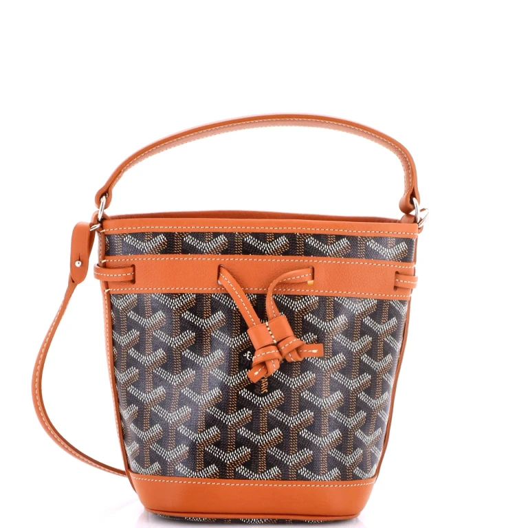 Petit Flot Bucket Bag Coated Canvas Mini
