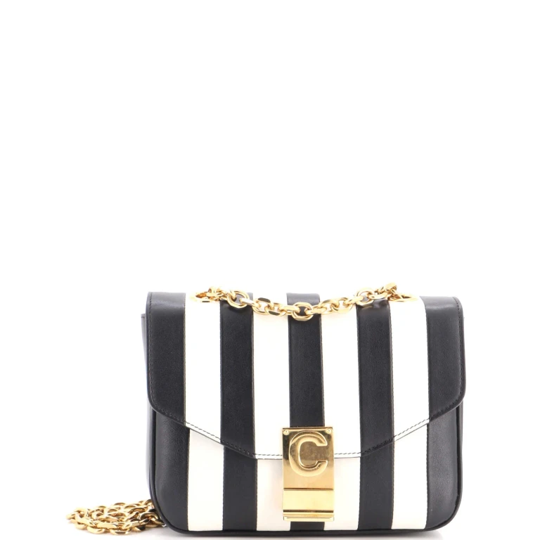 C Bag Printed Leather Small
