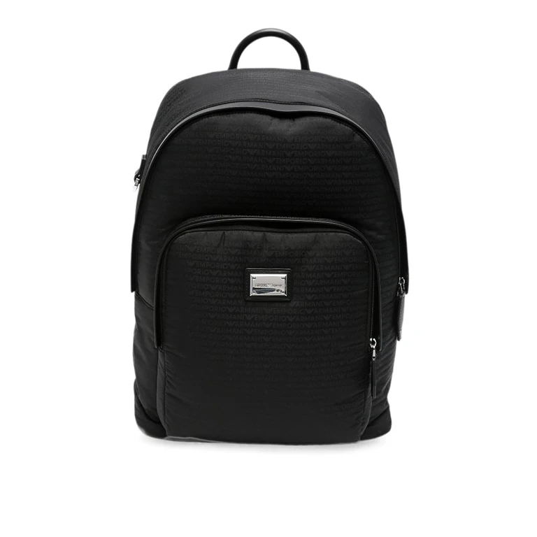 Sac à dos Emporio Armani en nylon noir