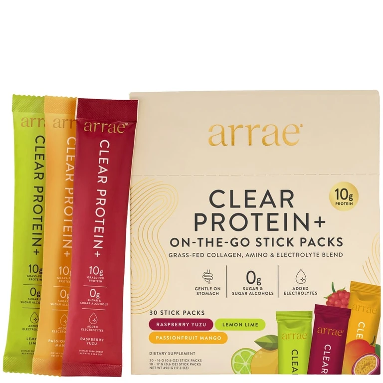 Clear Protein+ Grass-Fed Collagen Protein & Electrolyte Blend - Variety Pack