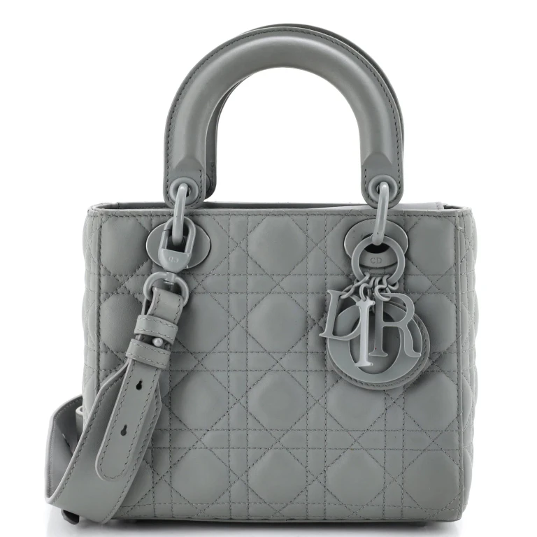 Ultra Matte My ABCDior Lady Dior Bag Cannage Quilt Calfskin