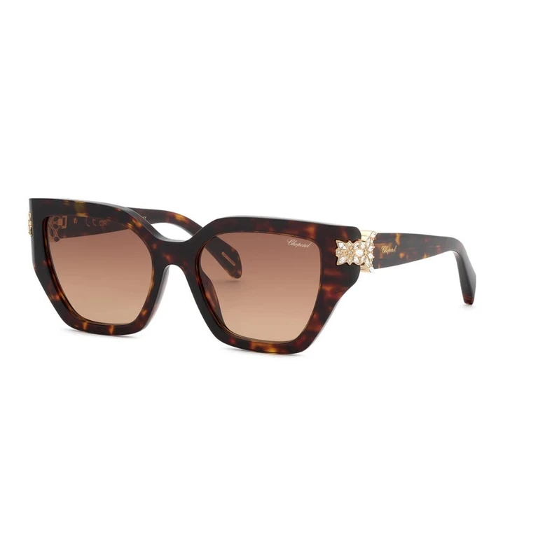 Brown Gradient Cat Eye Ladies Sunglasses SCH418S 0909 54