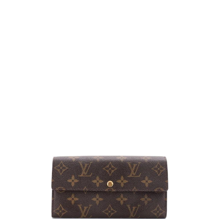 Sarah Wallet Monogram Canvas