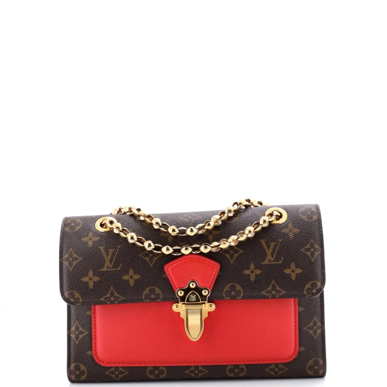 Victoire Handbag Monogram Canvas and Leather