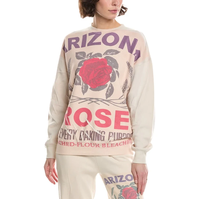 Arizona Rose Crewneck Pullover