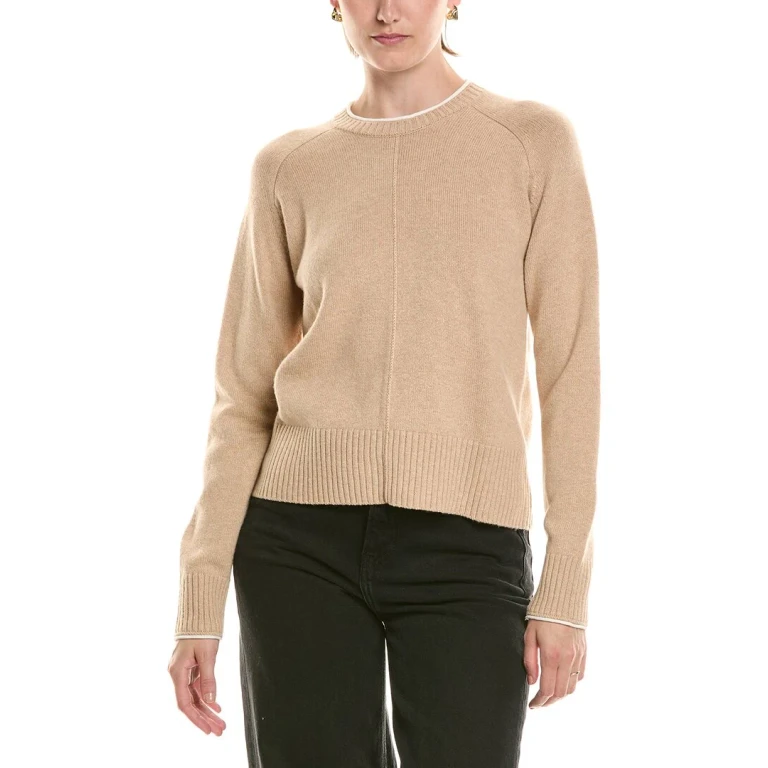 Wool- & Cashmere-Blend Relaxed Sweater