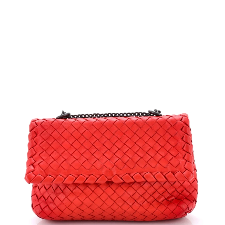 Olimpia Crossbody Bag Intrecciato Nappa Baby