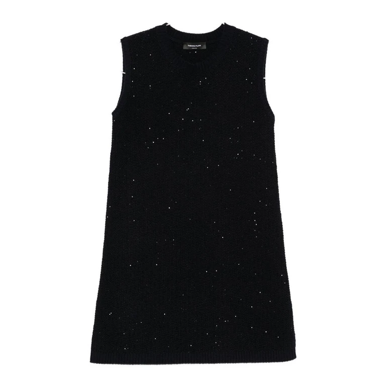 Robe Courte - Bleu Foncé (ABD216F380M3275146)