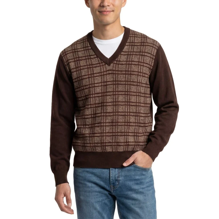 Wool V-Neck Sweater