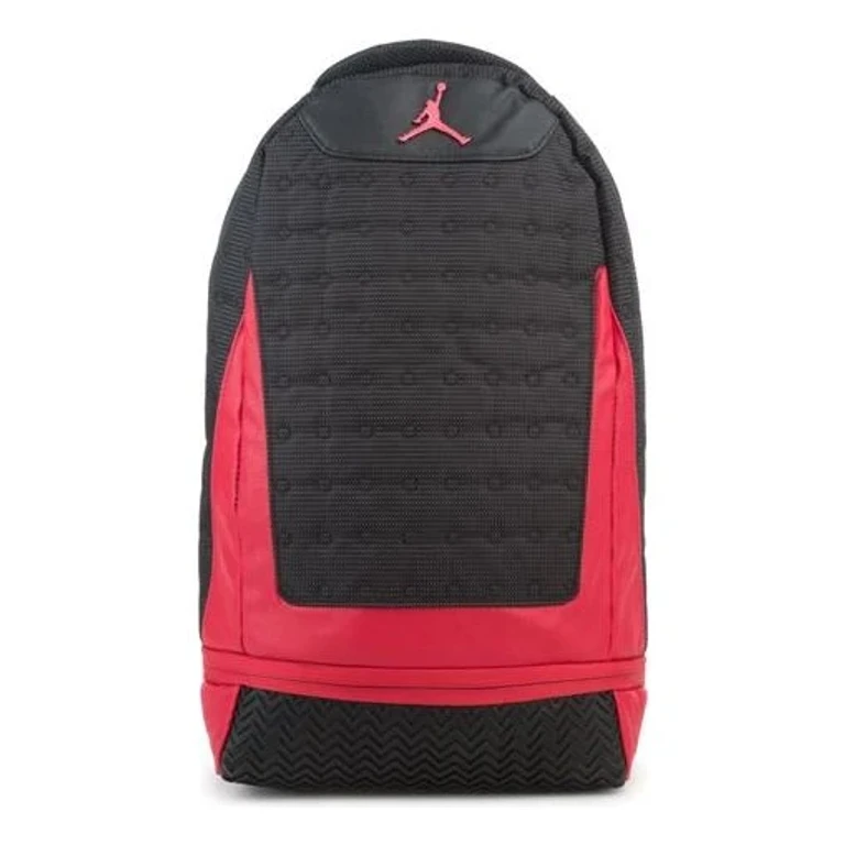 Adult Retro 13 Backpack Black Red