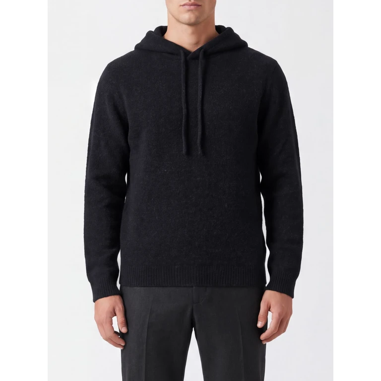 Merino Wool Knit Hoodie (263MYB4000709)