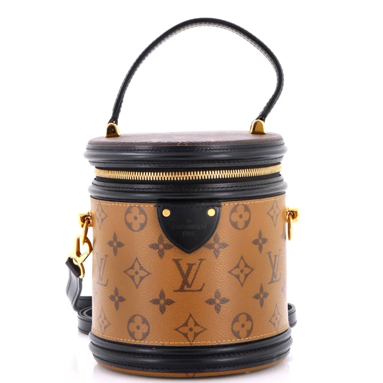 Cannes Handbag Reverse Monogram Canvas