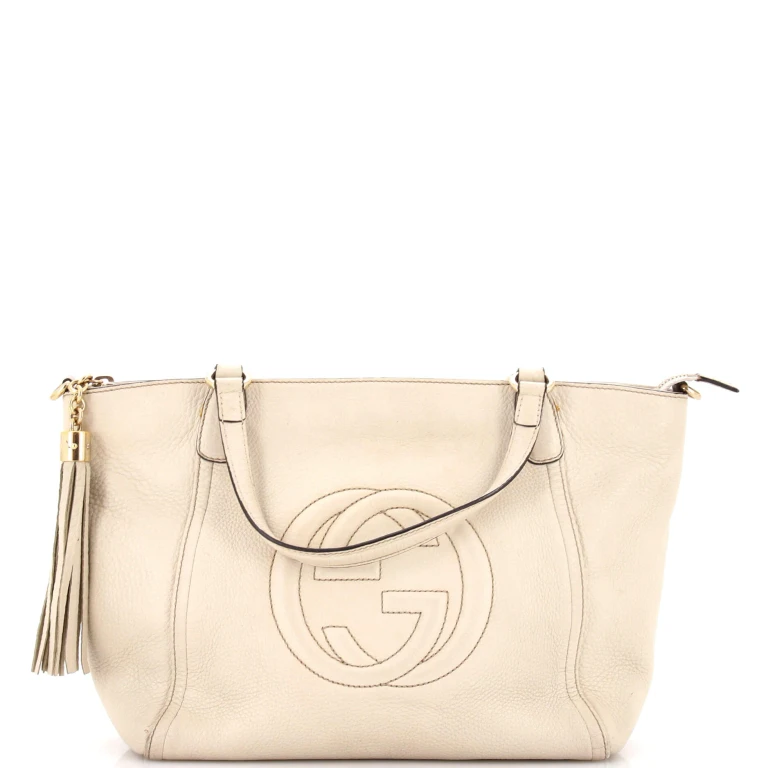 Soho Convertible Top Handle Bag Leather Small