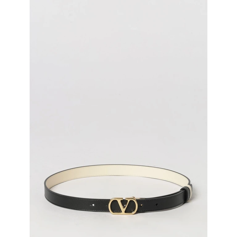 VALENTINO GARAVANI VLogo Signature Adjustable Smooth Calf Leather Belt (T0SU8ZDMDVX)