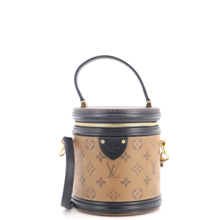 Cannes Handbag Reverse Monogram Canvas