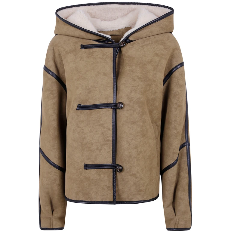 Faux Leather Jacket "Fia"