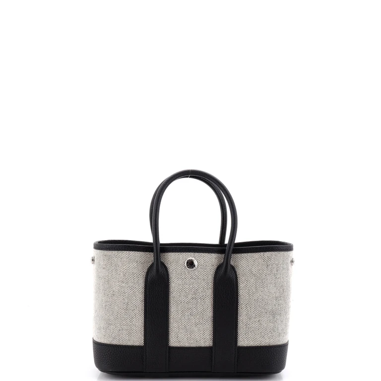 Neo Garden Tote Toile and Leather 23