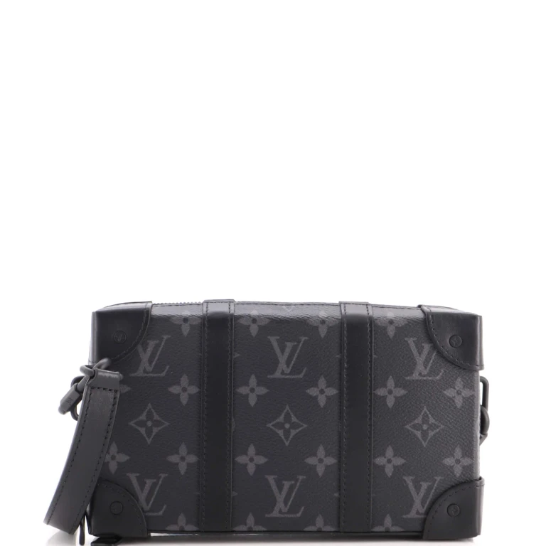 Soft Trunk Wallet Monogram Eclipse Canvas