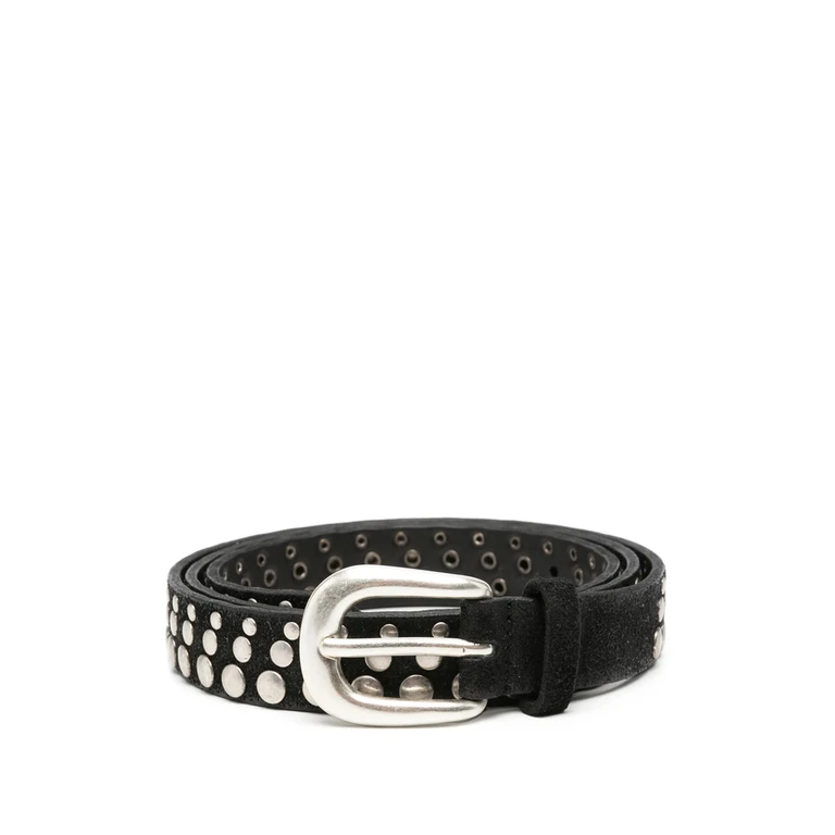 Studded Leather Belt