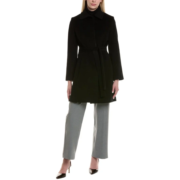 Wool-Blend Coat