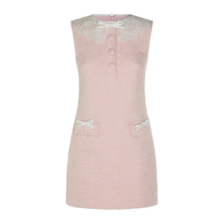 Self Portrait Robe Courte - Rose (PF26002SCPINK)