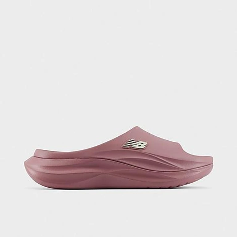 New Balance Women's 6650 Slide Sandals in Rosewood/Linen Size: 5.0