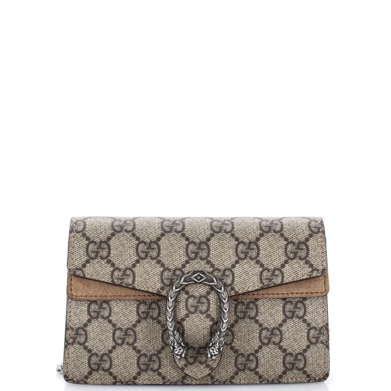 Dionysus Bag GG Coated Canvas Super Mini