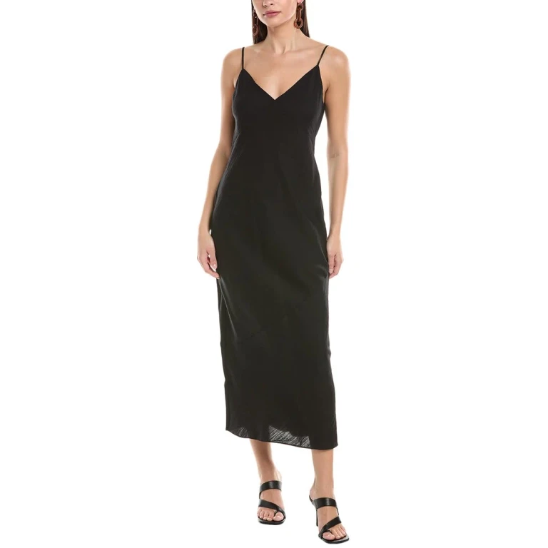 Onia Crinkle Slip Dress