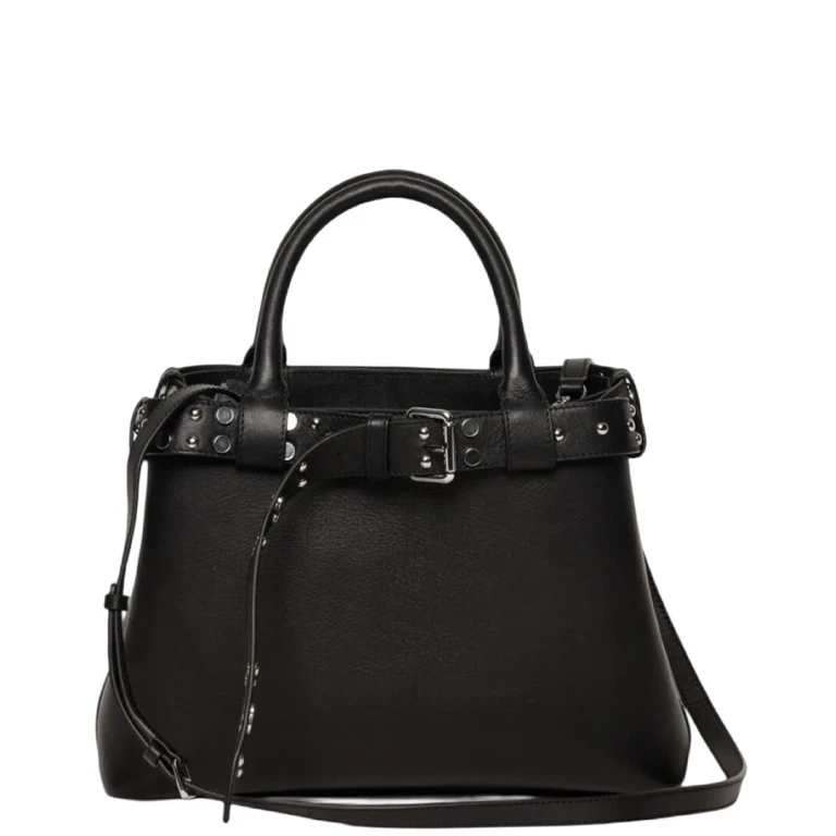 Brooks Studded Leather Satchel