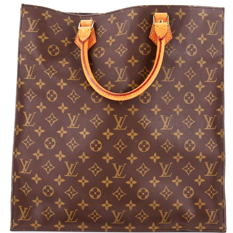 Vintage Sac Plat Bag Monogram Canvas