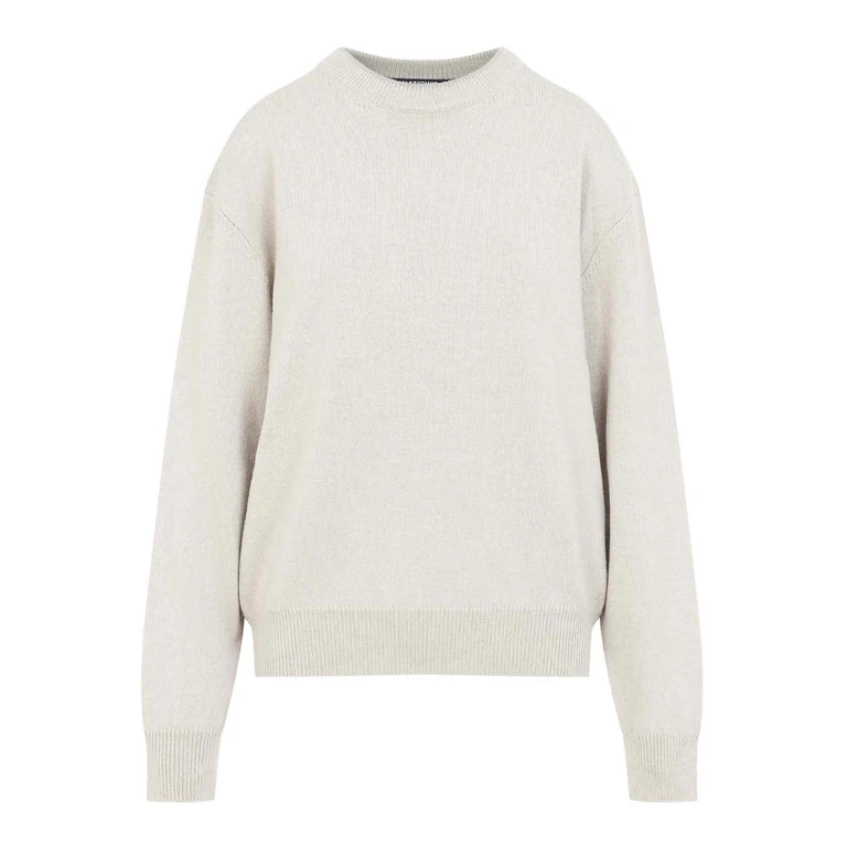 Jersey Jacquemus Moulin de lana merino - Beige claro