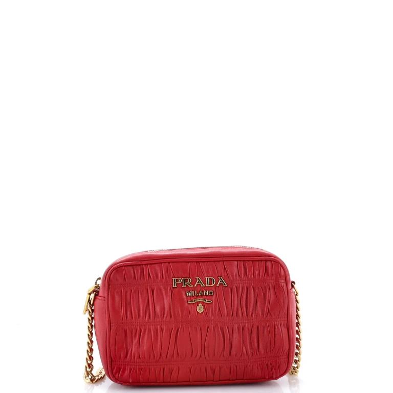 Camera Bag Nappa Gaufre Mini