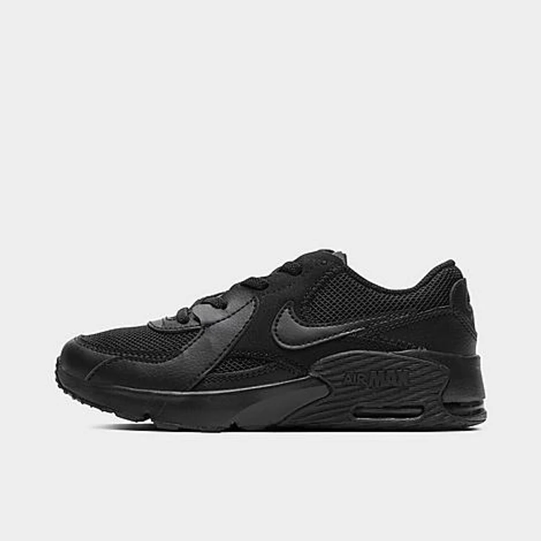 Little Kids Air Max Excee Casual Shoes in Black Size: 1.0