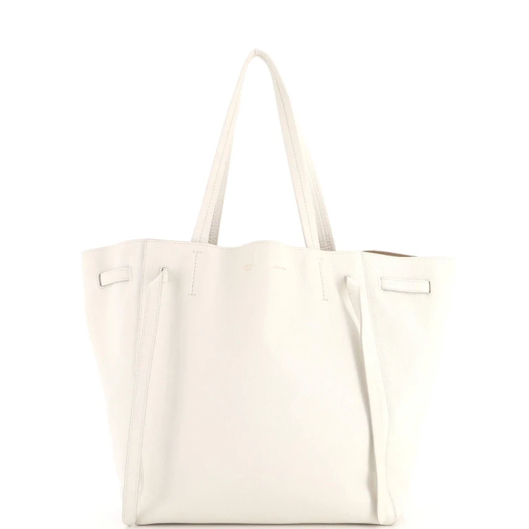 Phantom Tie Cabas Tote Leather Small