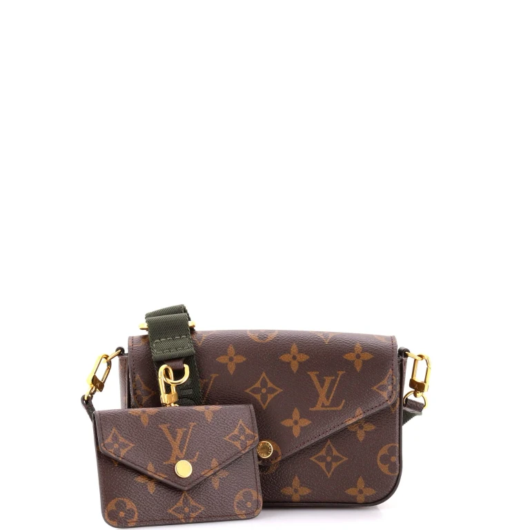 Felicie Strap & Go Handbag Monogram Canvas