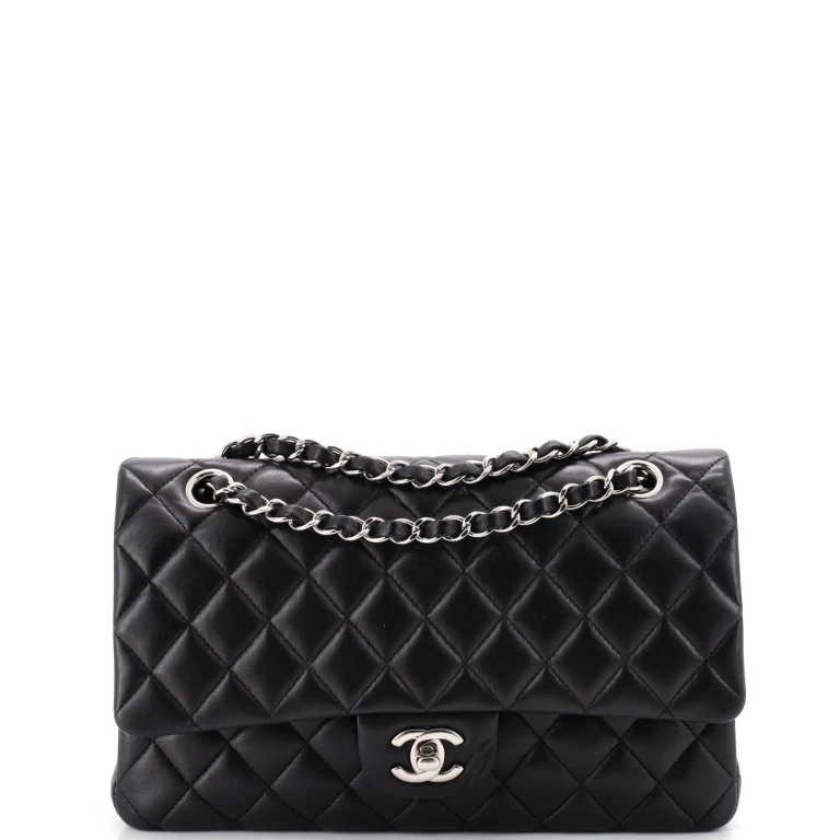 Classic Double Flap Bag Quilted Lambskin Medium