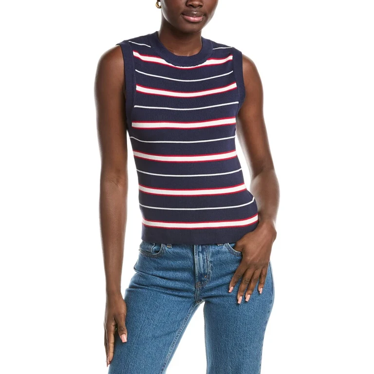 Stripe Vest