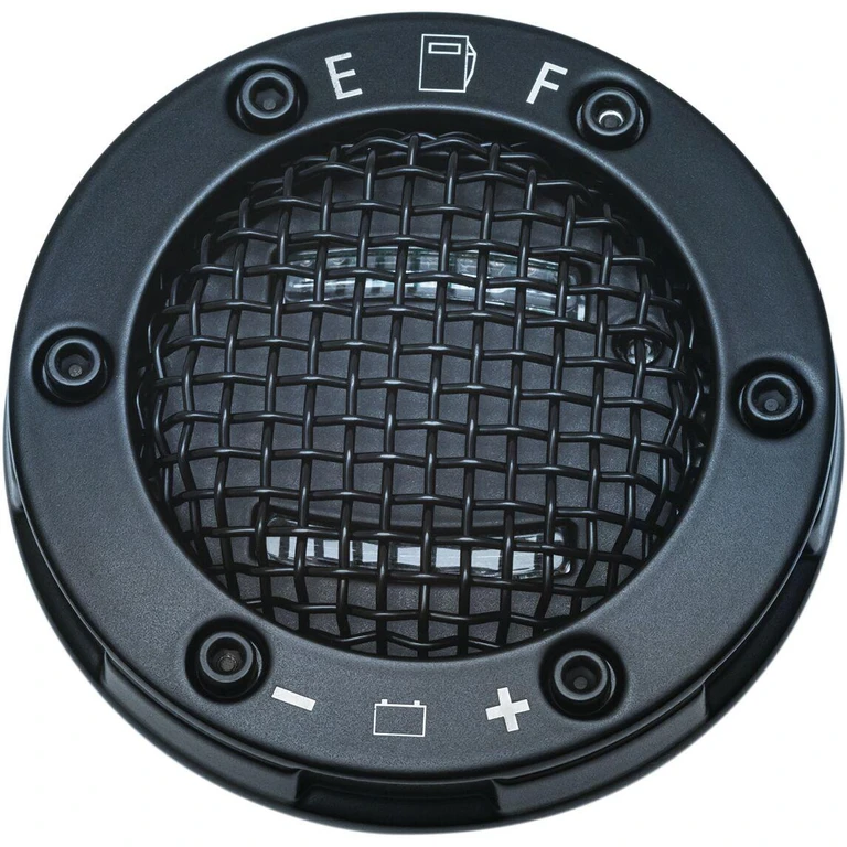 KUR6551 - Kuryakyn Mesh Fuel/Battery Gauge For Harley Davidson FLD 1690 2012