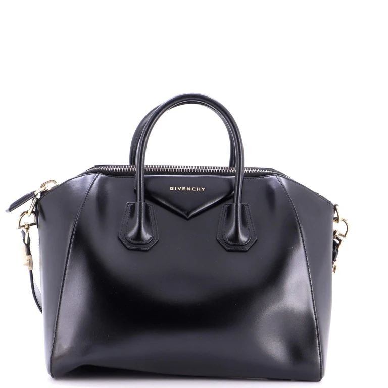Antigona Bag Glazed Leather Small