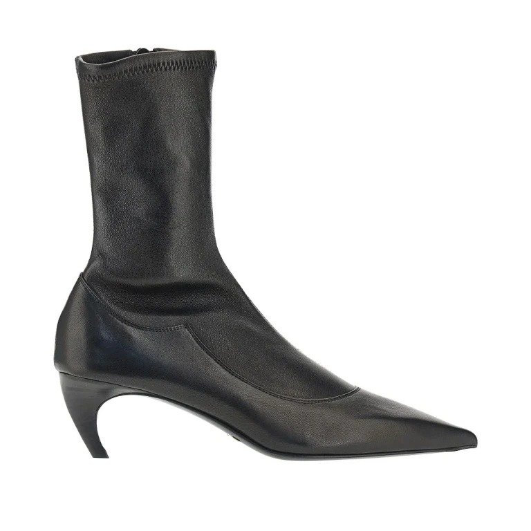 Stretch nappa leather ankle-boots Woman 36+